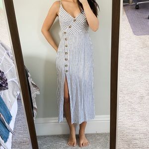 Women’s Urban Outfitter linen midi dress